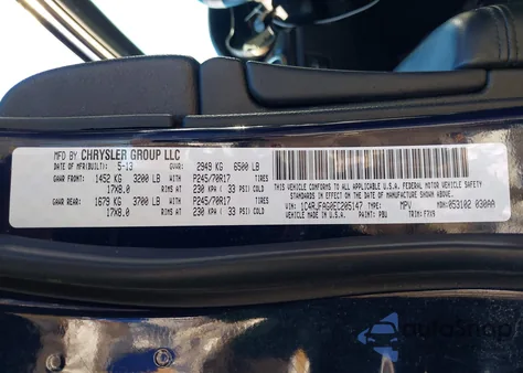 2014 Jeep Grand Cherokee Laredo из США, поврежденный, VIN 1C4RJFAG0EC205147